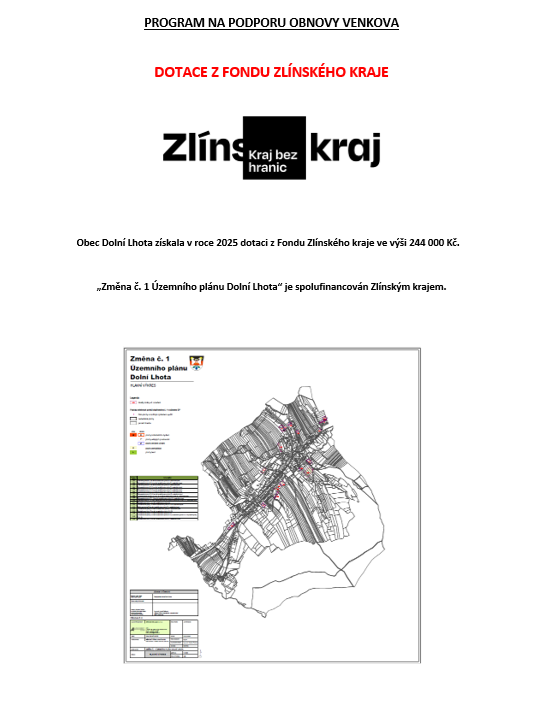 Změna č. 1 Územní plán