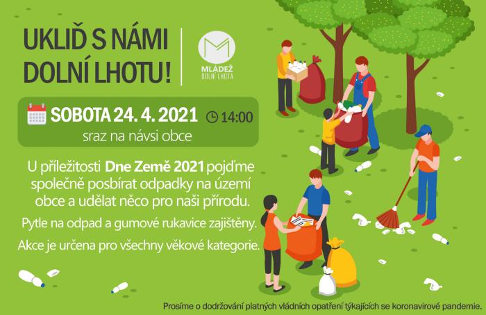 Ukliď s námi Dolní Lhotu