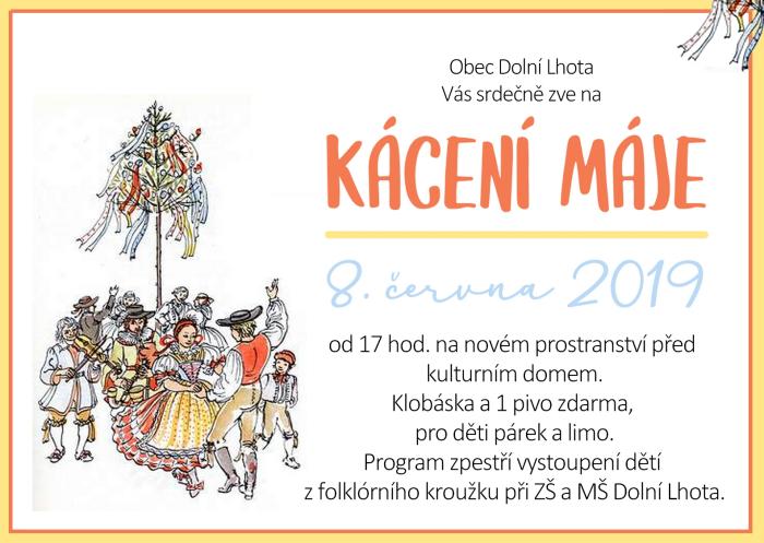 Kácení máje - 8. 6. 2019