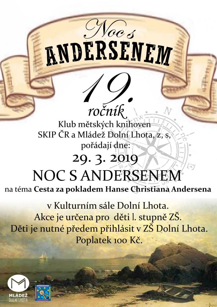 NOC S ANDERSENEM v Dolní Lhotě 29. 3. 2019