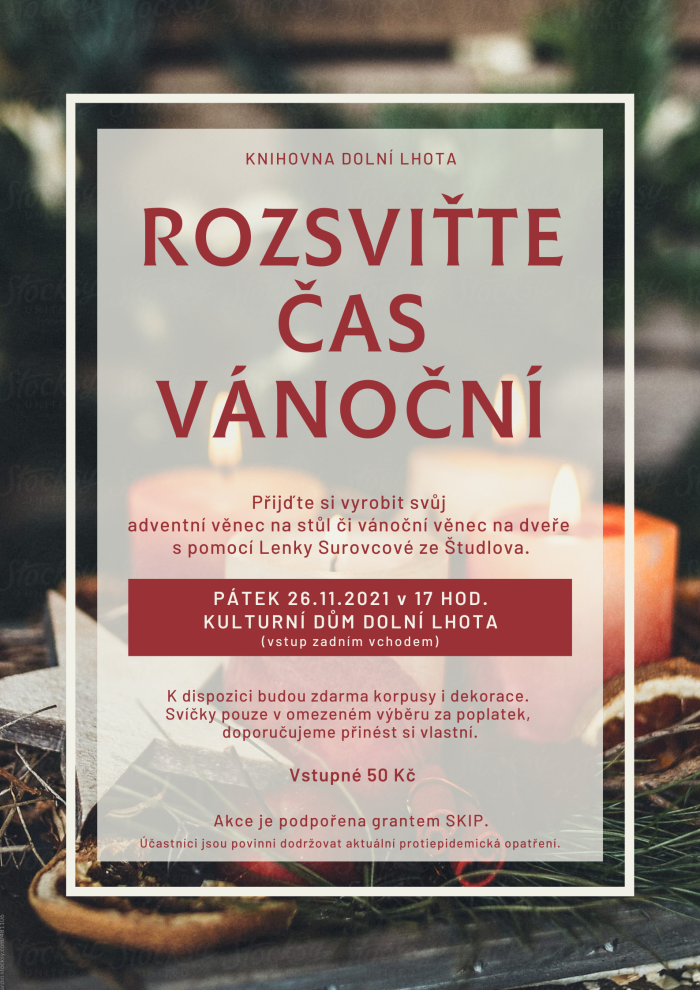 vázání vánočních věnců - 26.11.2021