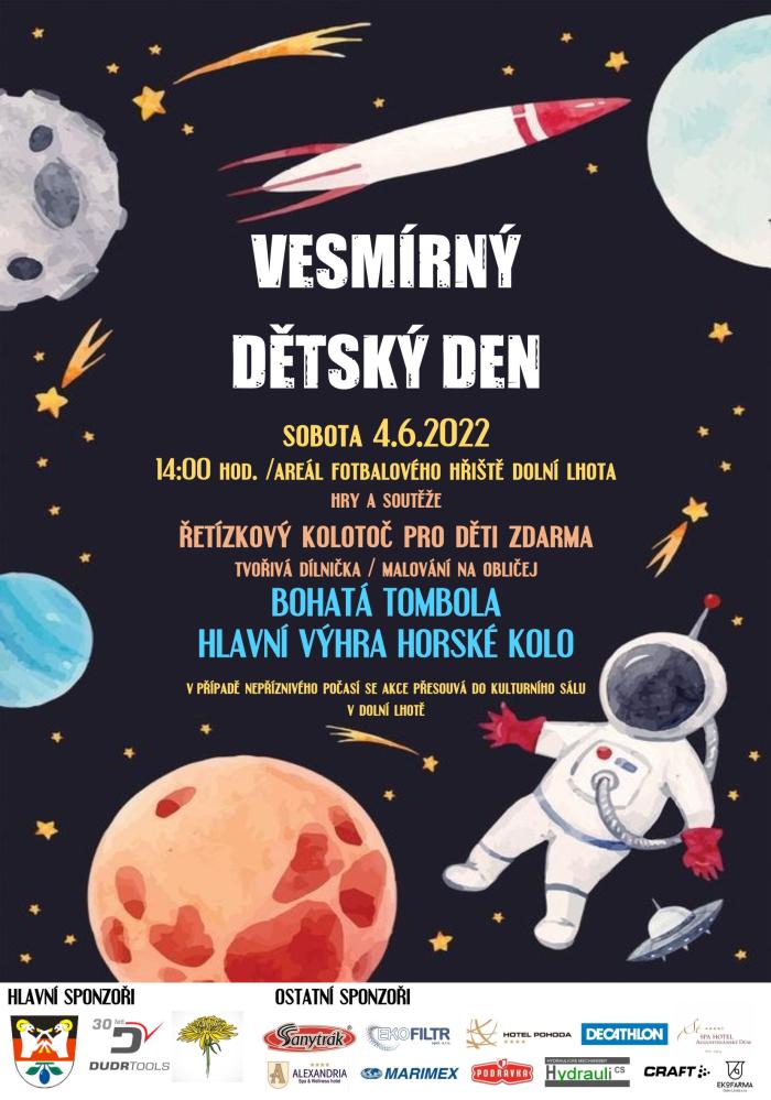 Vesmírný Dětský Den - 4.6.2022