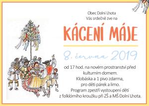 Kácení máje - 8. 6. 2019